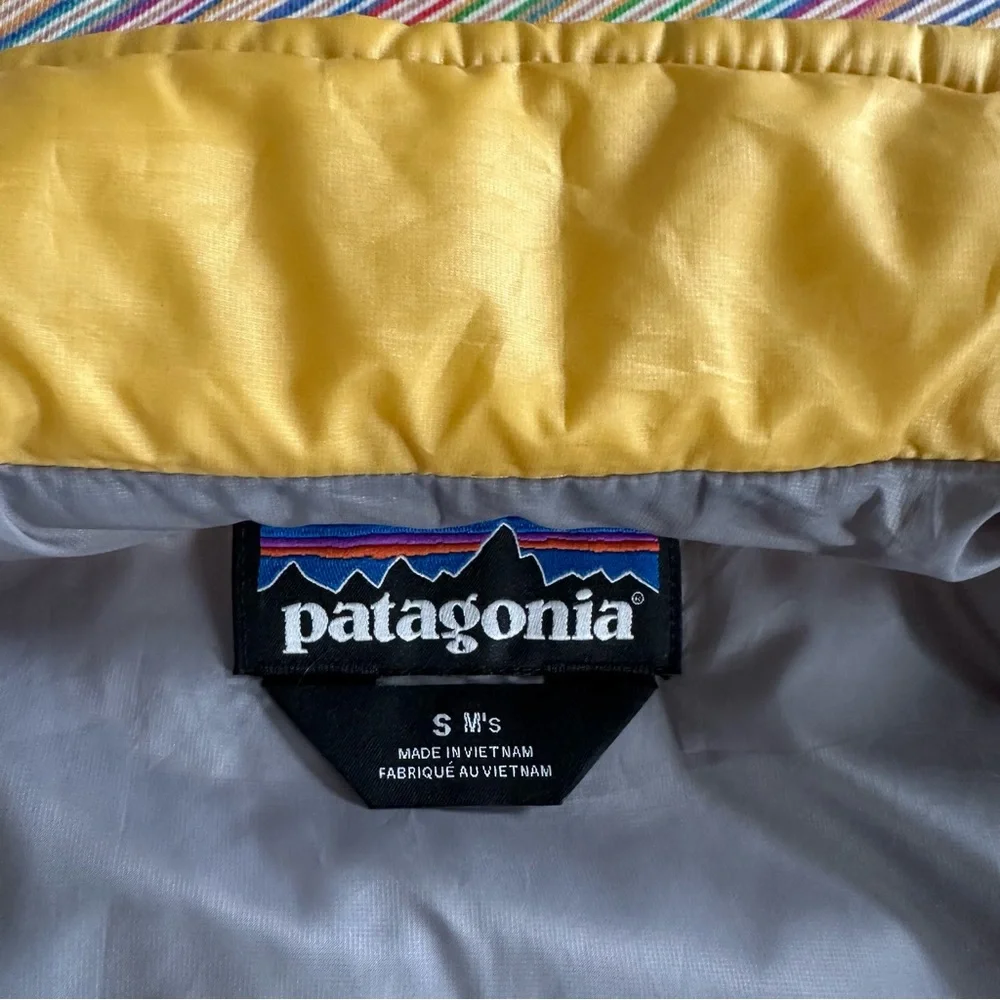 Men's Patagonia Nano Puff® Jacket • yellow / gold • small • puffer • hiking - Picture 6 of 12